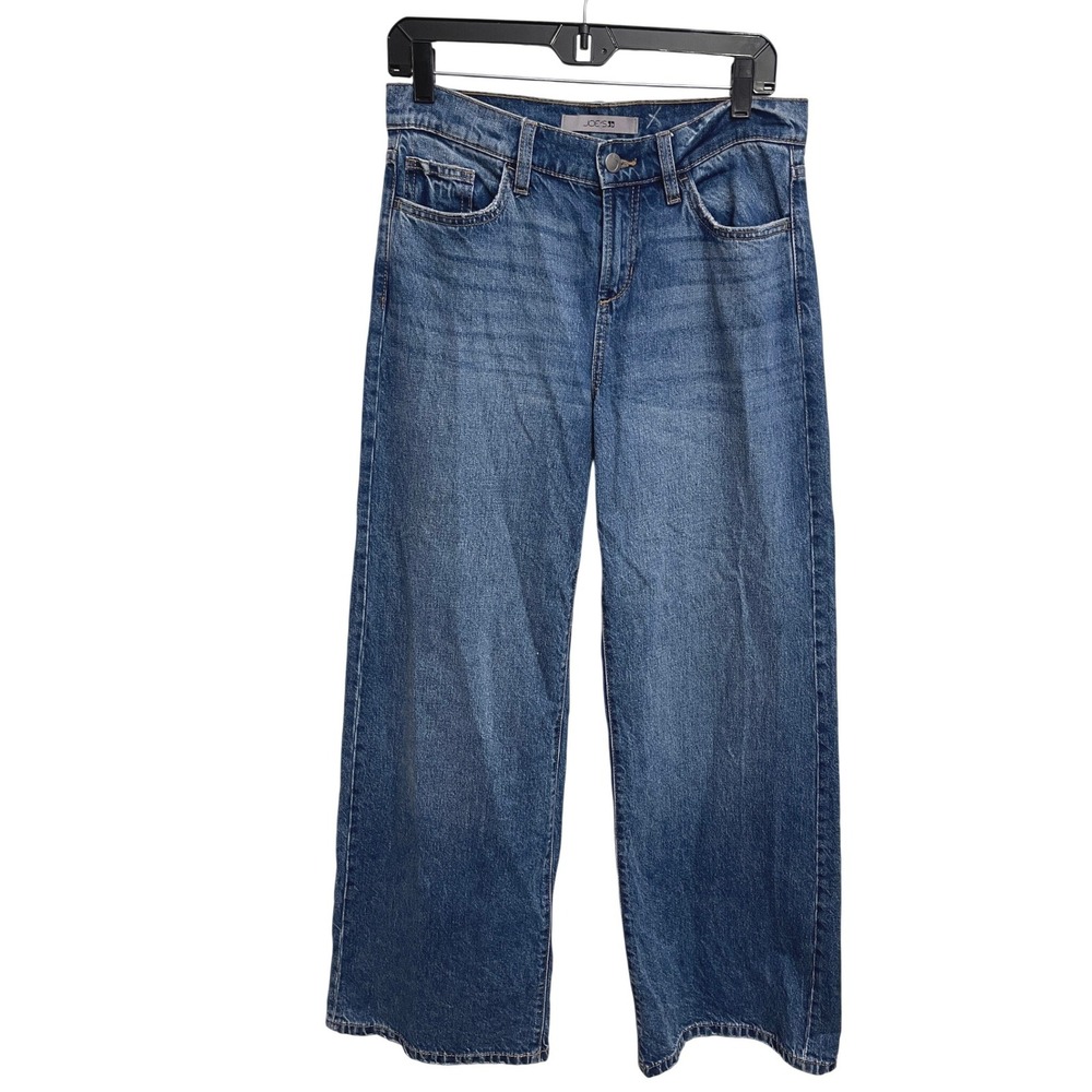 Joe's Jeans Low Rise Wide Leg Tokyo Denim Pants Blue Women's Size 27 Capsule